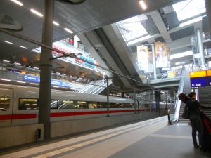 More than trains at the Hauptbanhopf
